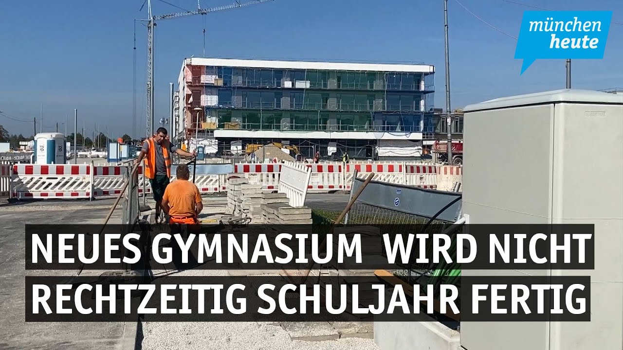 Wütende Eltern – neues Gymnasium in Riem wird nicht rechtzeitig zum kommenden Schuljahr fertig