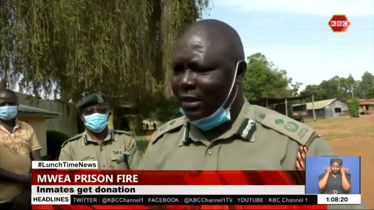Mwea inmates benefit from mattresses and blankets donation