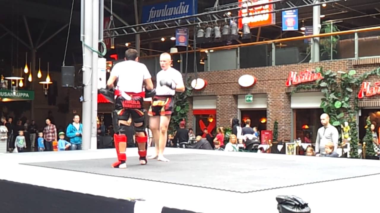 Lempäälän Thaiboxing näytös ideapark liikuntapäivä