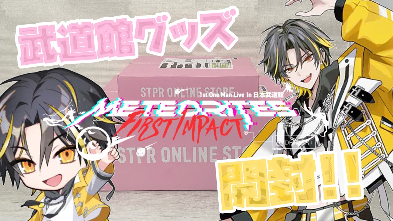 武道館グッズ開封の儀‼️【#開封動画 】【#めておら 】