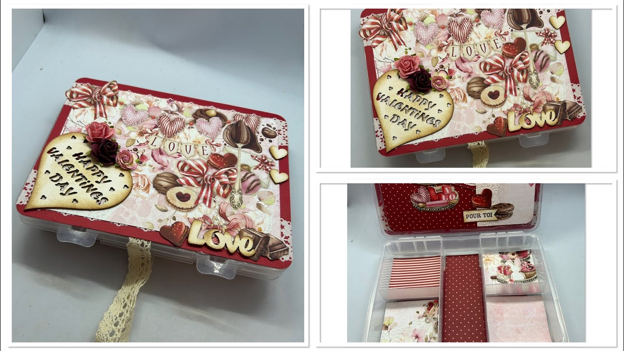 ❤️♥️Embelissement BOX saint valentin ❤️♥️