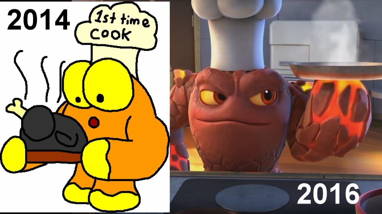 BRR's videos and pictures that might have predicted the Skylanders Academy TV series
