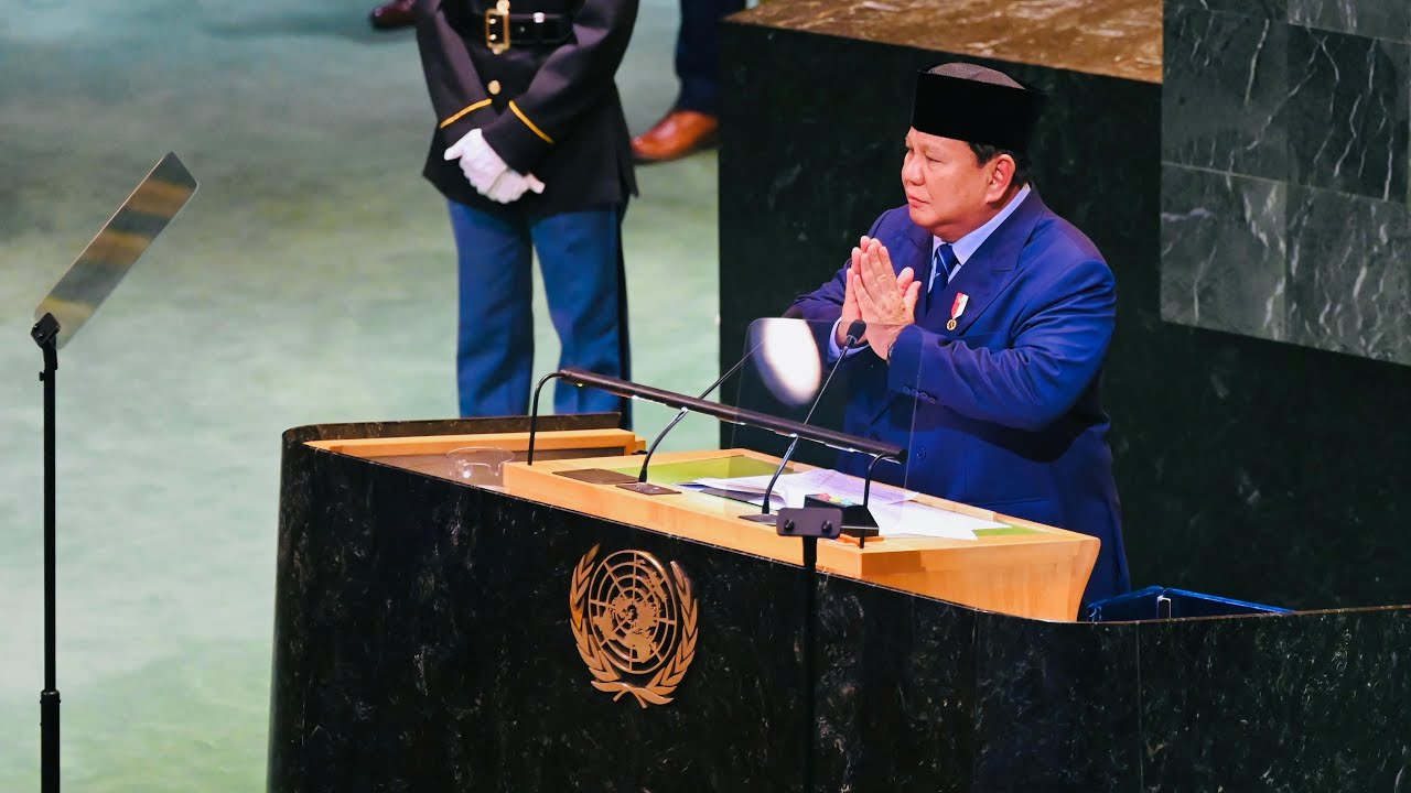 LIVE: Presiden Prabowo Berpidato Urutan ke-3 pada Sidang Umum ke-80 PBB, New York, 23 September 2025