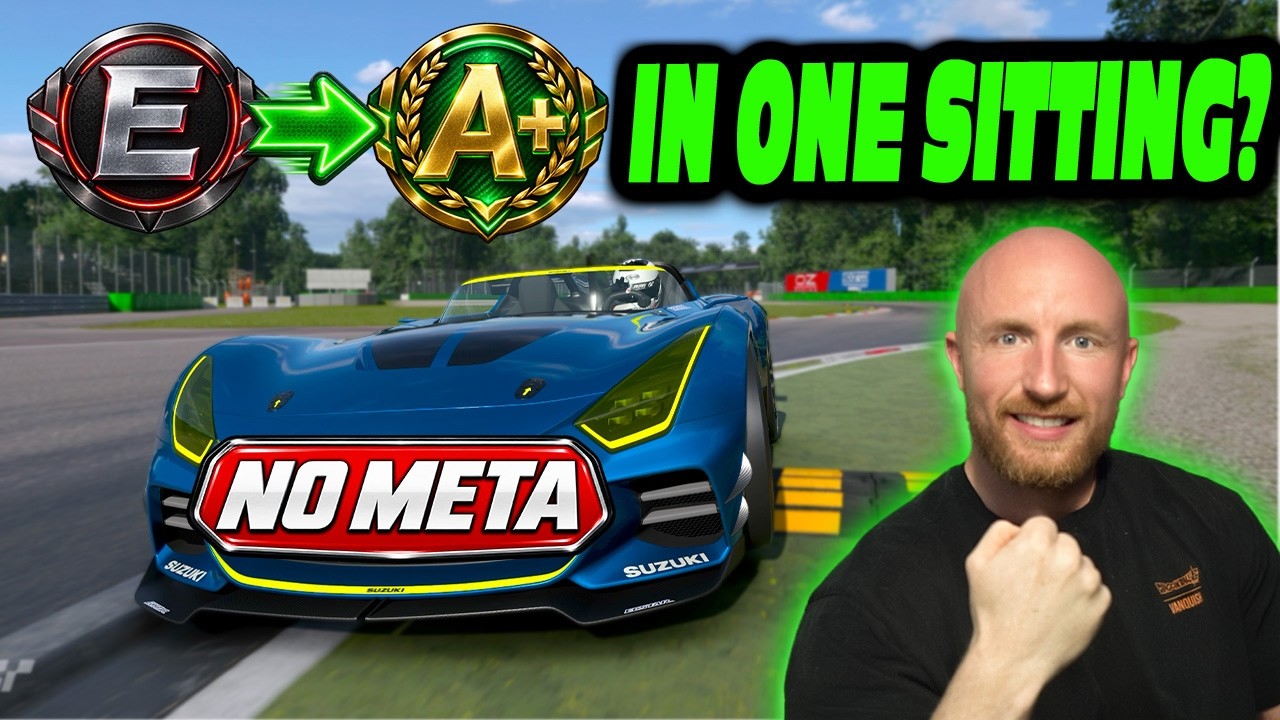 E to A+ in ONE SITTING&hellip; Without Using the Meta! | GT7 LIVE