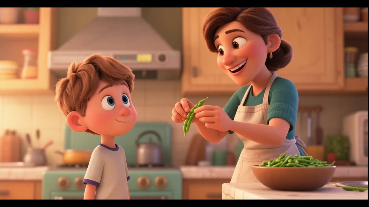 Helping Mom in the Kitchen | Max Prepares Dinner with Mom