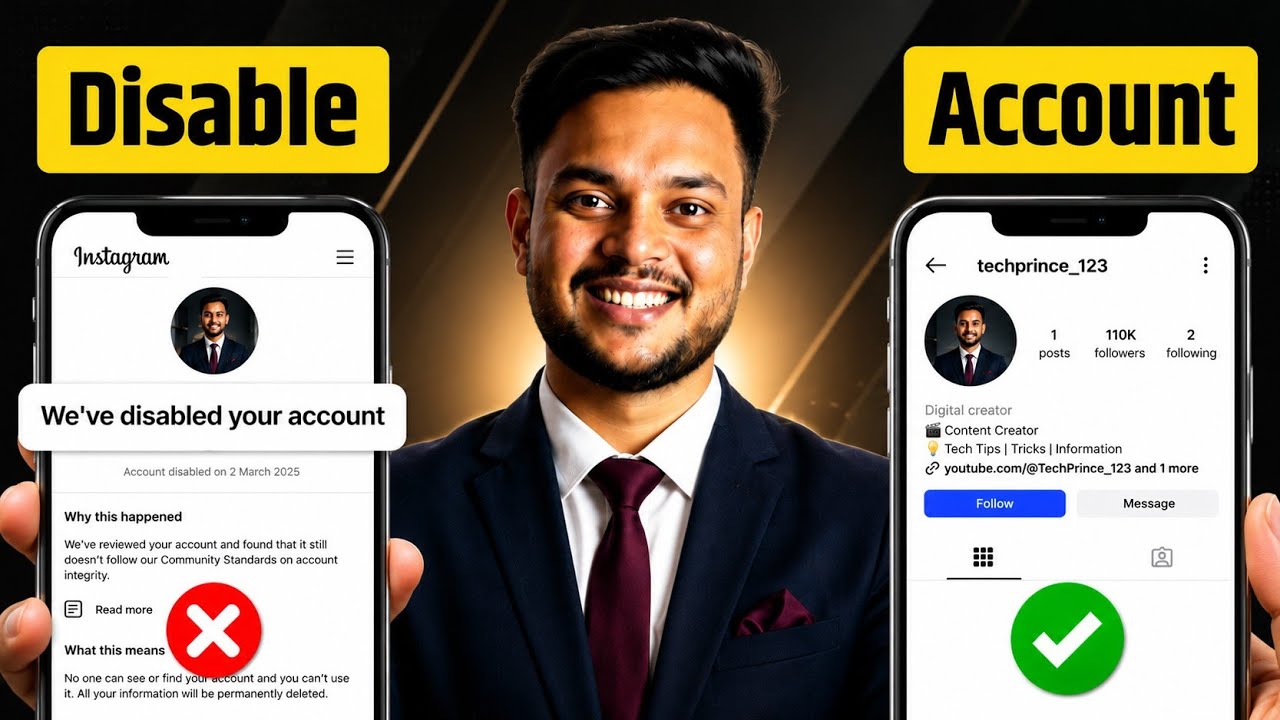 Instagram disabled account recovery | How to recover disabled Instagram account | Disabled problem