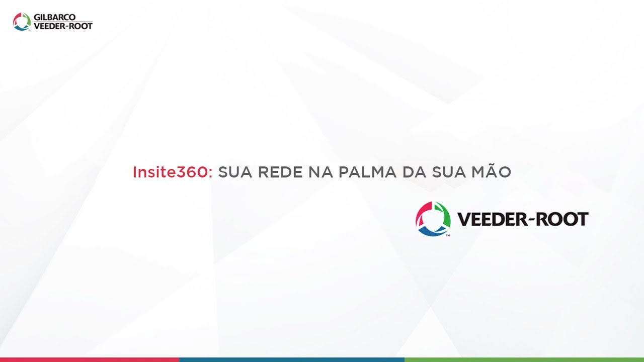 Webinar - Insite360: sua rede na palma da sua mão - Gilbarco Veeder-Root