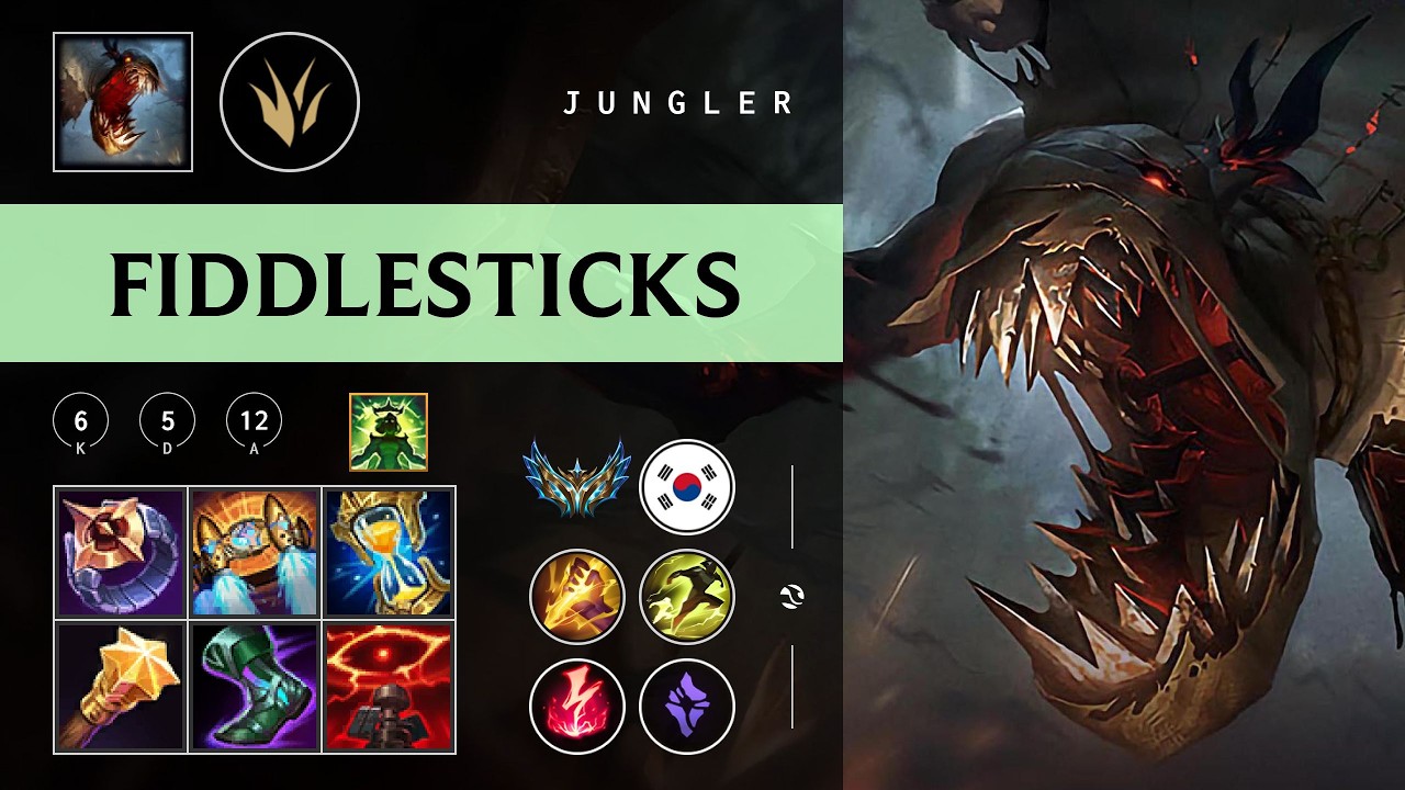Fiddlesticks Jungle vs Naafiri - KR Challenger Patch 26.05