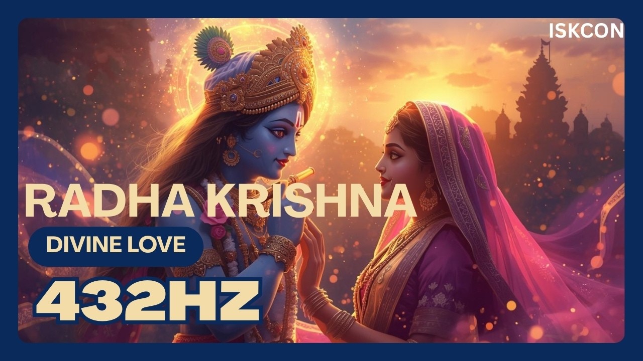 Radhe Krishna: Eternal Soulmate Love | 432Hz Healing Flute Meditation #radhakrishna #krishna