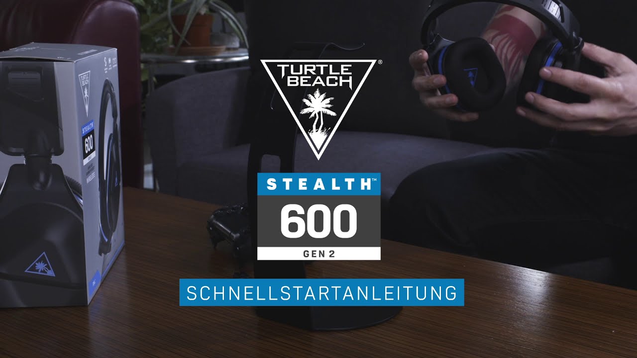 Stealth 600 Gen 2 for PlayStation Setup Guide (German)