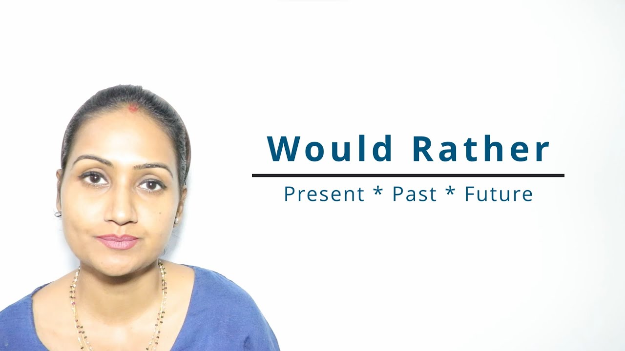 Would Rather: использовать в настоящем, прошедшем и будущем #parulenglishlab