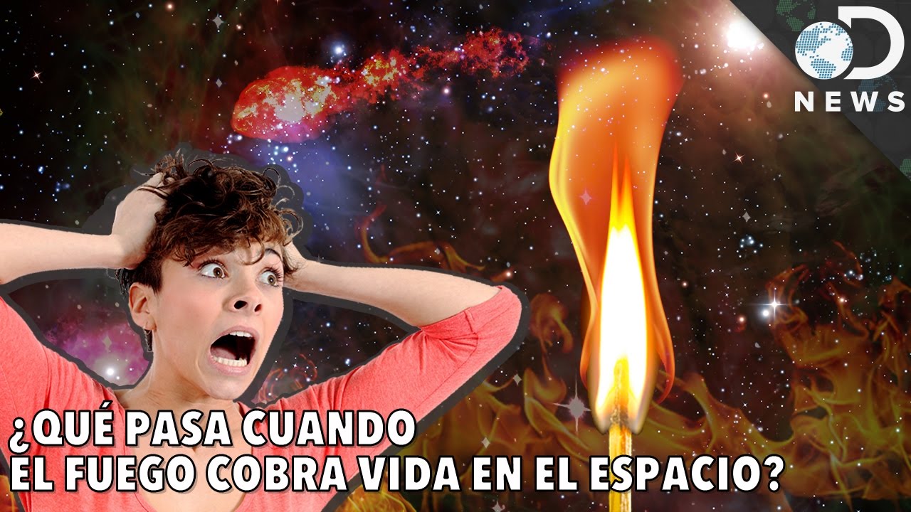 ¿Qué pasa cuando el fuego cobra vida en el espacio? | Discovery en Español