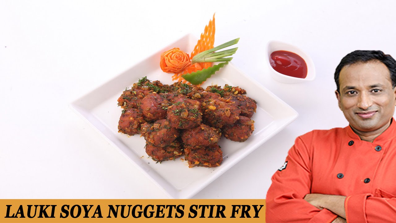 LAUKI SOYA NUGGETS STIR FRY