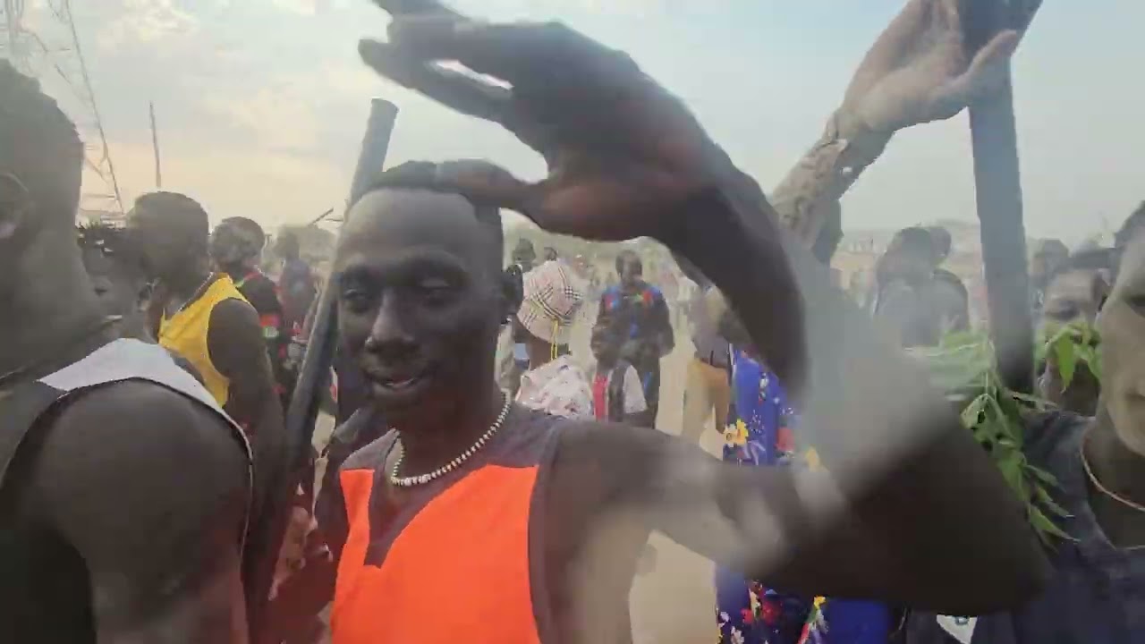 DACHUEK WUT-KAAM VS HOL-AJANG MAJOK IN  PANYANGOOR FREEDOM SQUARE ON 25TH FEBRUARY 2025.