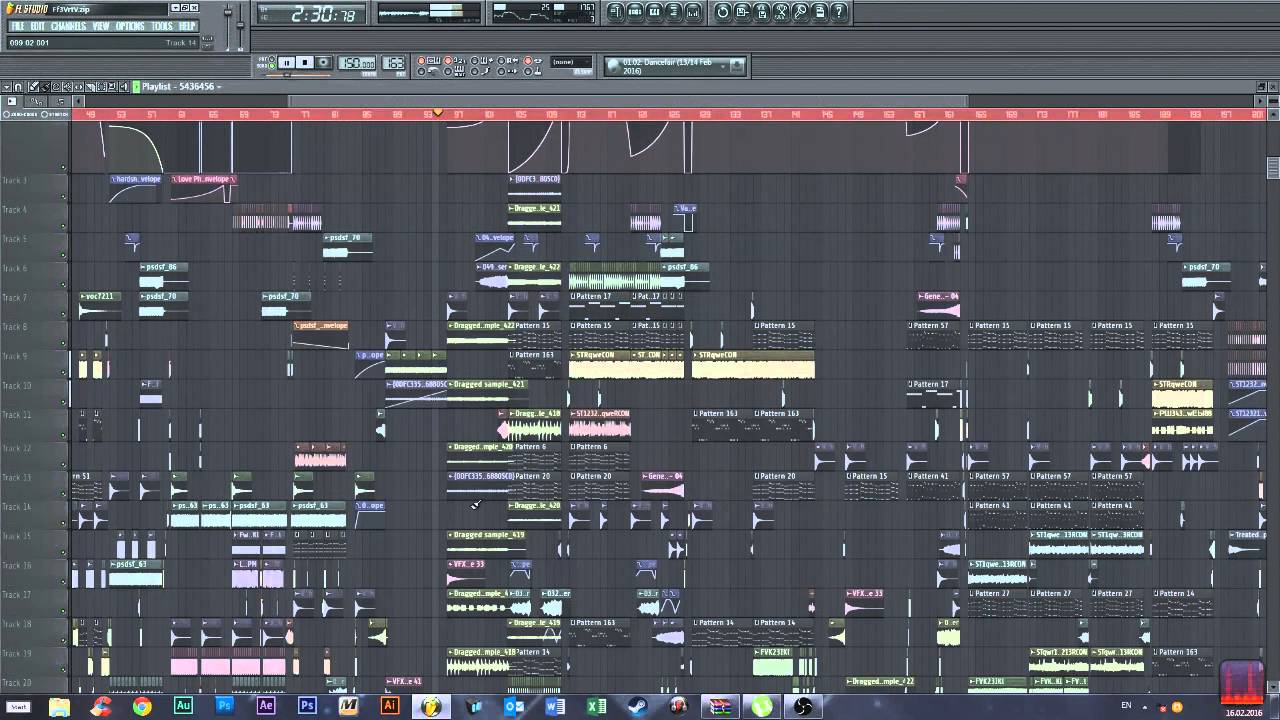 Modul8 - Summer Inside (Hard Fruit Vibrations Anthem 2015) (FL STUDIO Hardstyle)