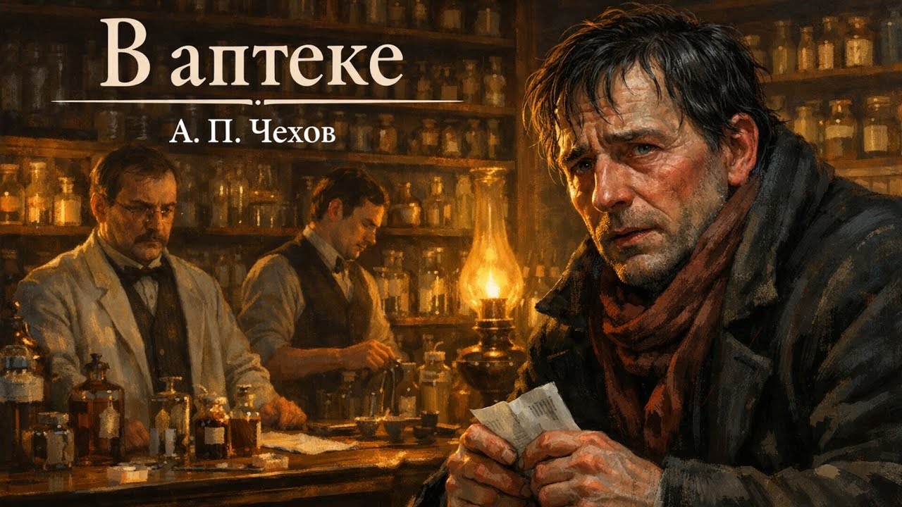 Рассказ «В аптеке» | А. П. Чехов | Аудиокнига