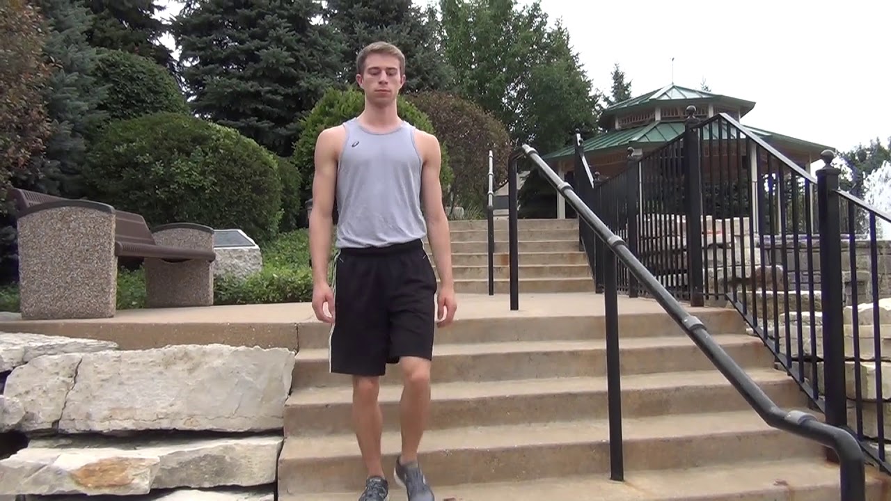 How to go up and down stairs without knee pain