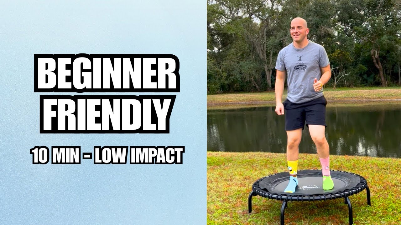 10 Minute Beginner Rebounder Workout | Low Impact, Joint-Friendly Cardio for All Levels