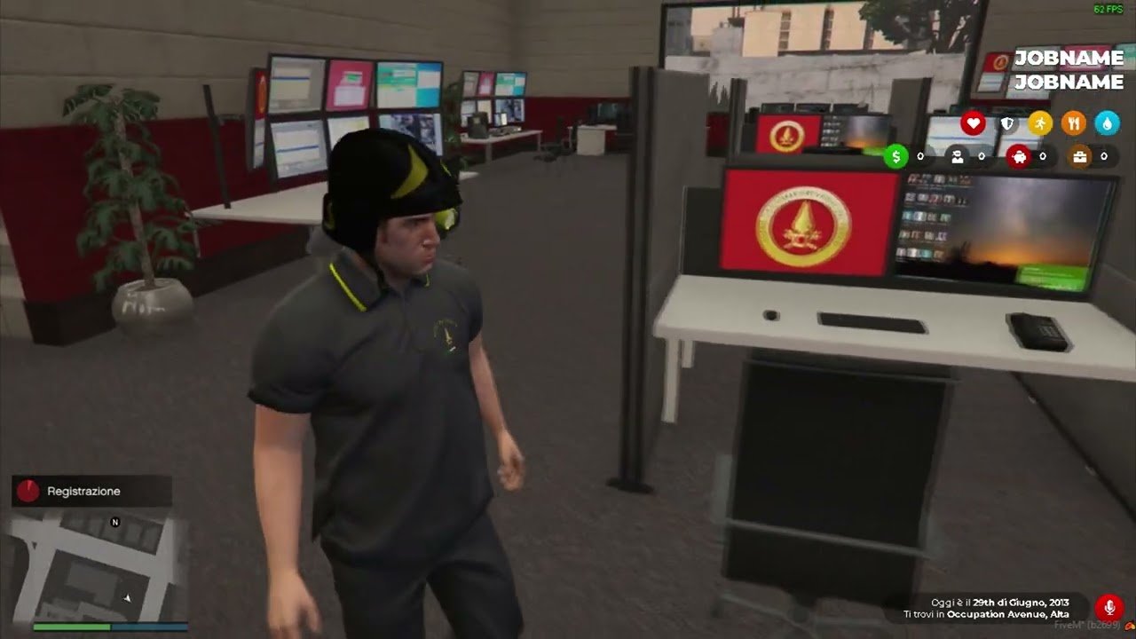 GTA5 MLO CASERMA VIGILI DEL FUOCO - Firefighter Station