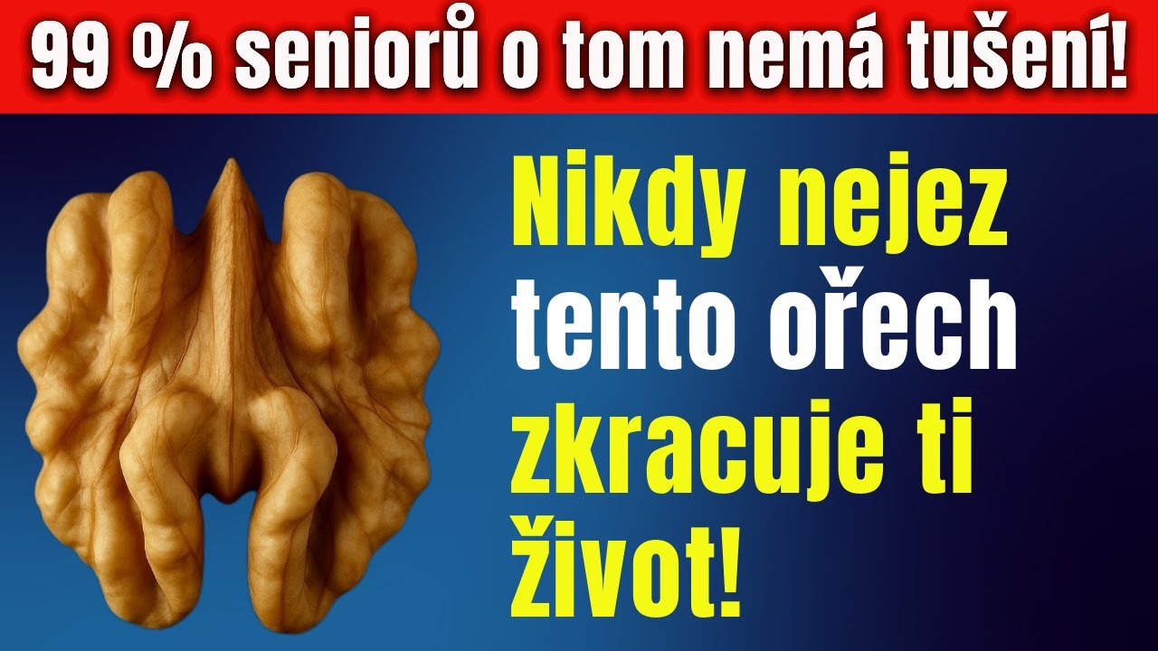 65+? Tyto 4 ořechy jezte a těmto 4 se vyhněte!