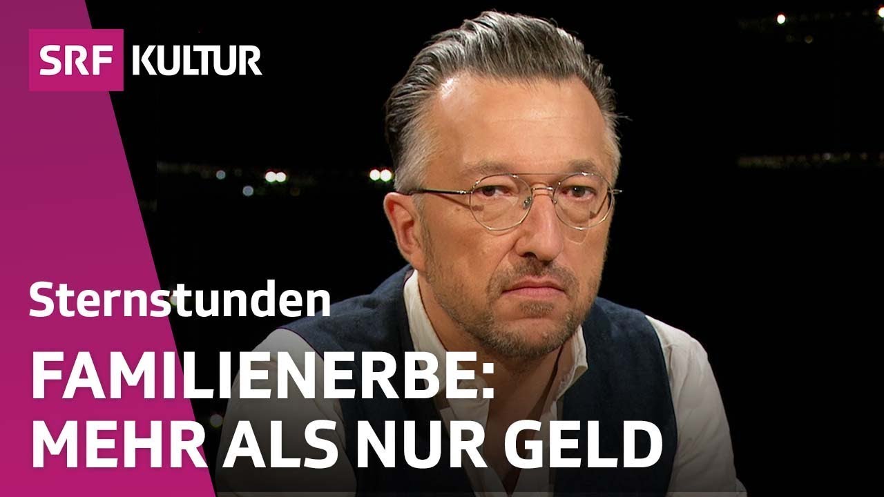Lukas Bärfuss: Die Fesseln der eigenen Herkunft sprengen | Sternstunde Philosophie | SRF Kultur