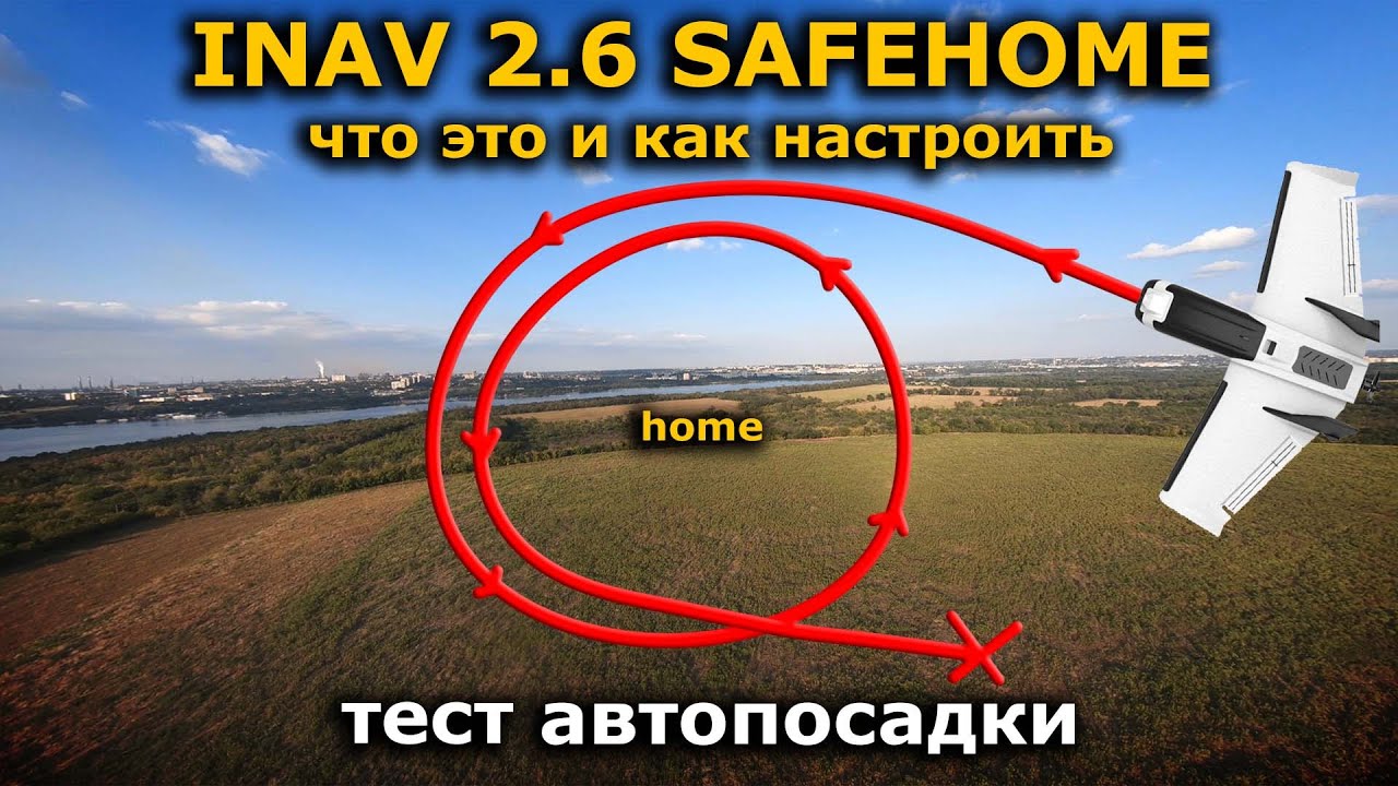 INAV 3.0 настройка Safehome, безопасные зоны, автопосадка FPV