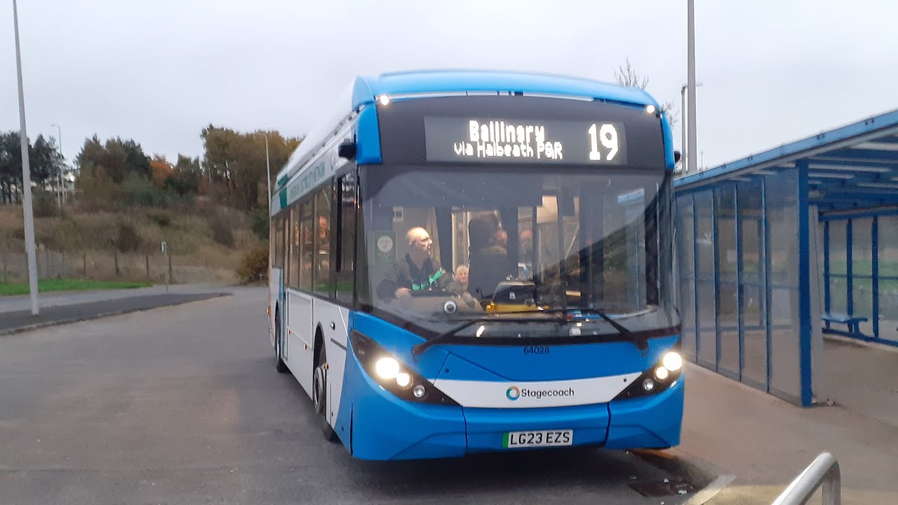 19: Stagecoach Fife ADL-BYD Enviro 200 EV 64028 (LG23 EZS)