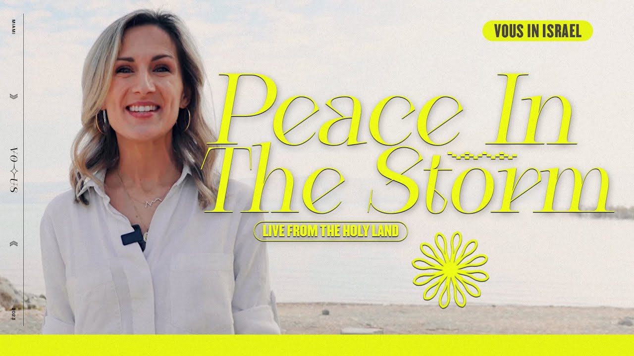 Peace In The Storm &mdash; Sea of Galilee &mdash; DawnCher&eacute; Wilkerson