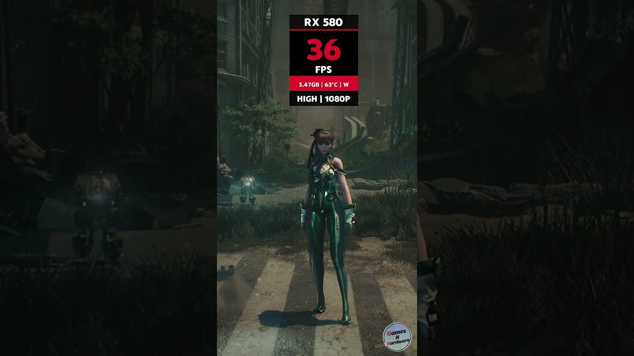 Stellar Blade vs RX 580 | Graphics Comparison