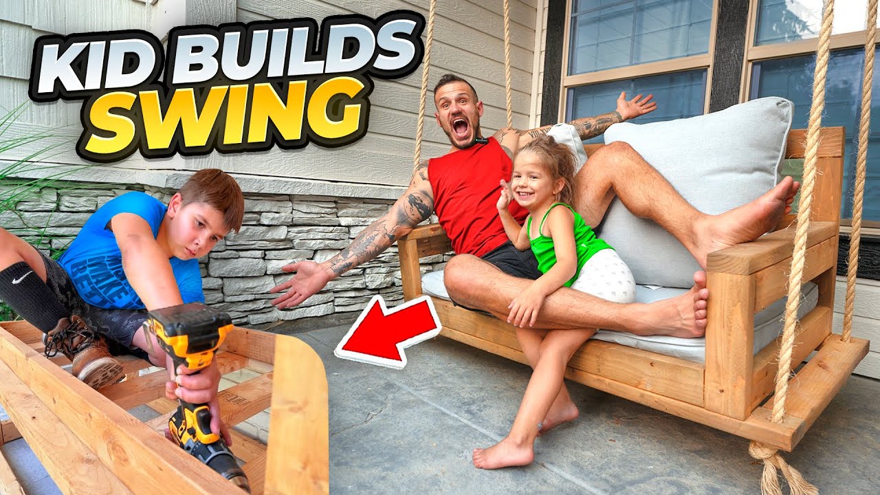 I Taught Him How To Build a Porch Swing