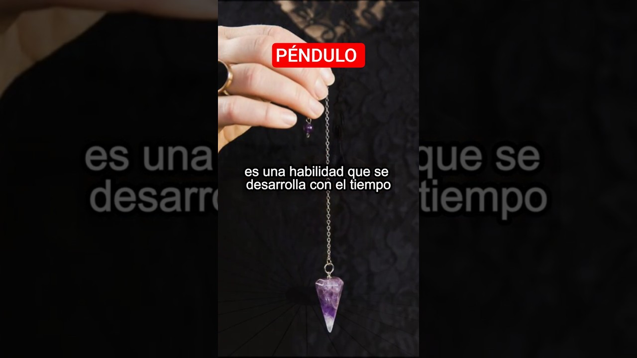 🌞🌻Aprendiendo a Usar un P&Eacute;NDULO ⭐🔴