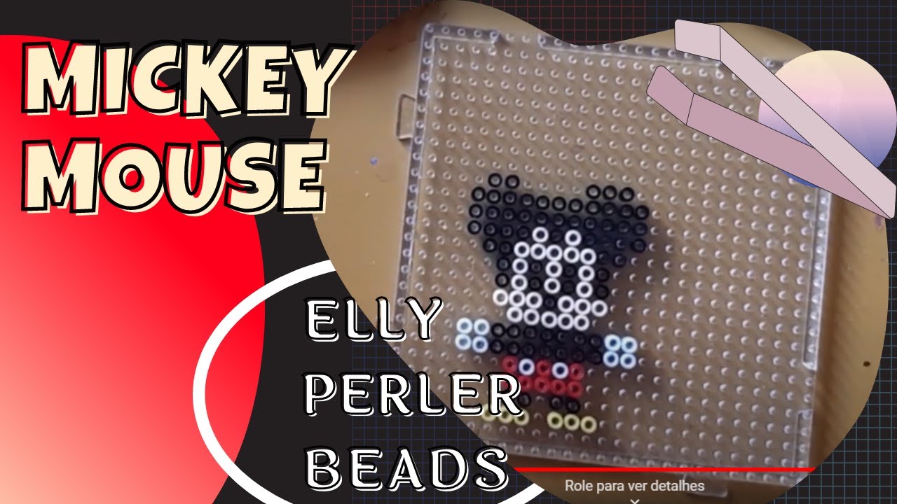 Mickey Mouse - Perler Beads