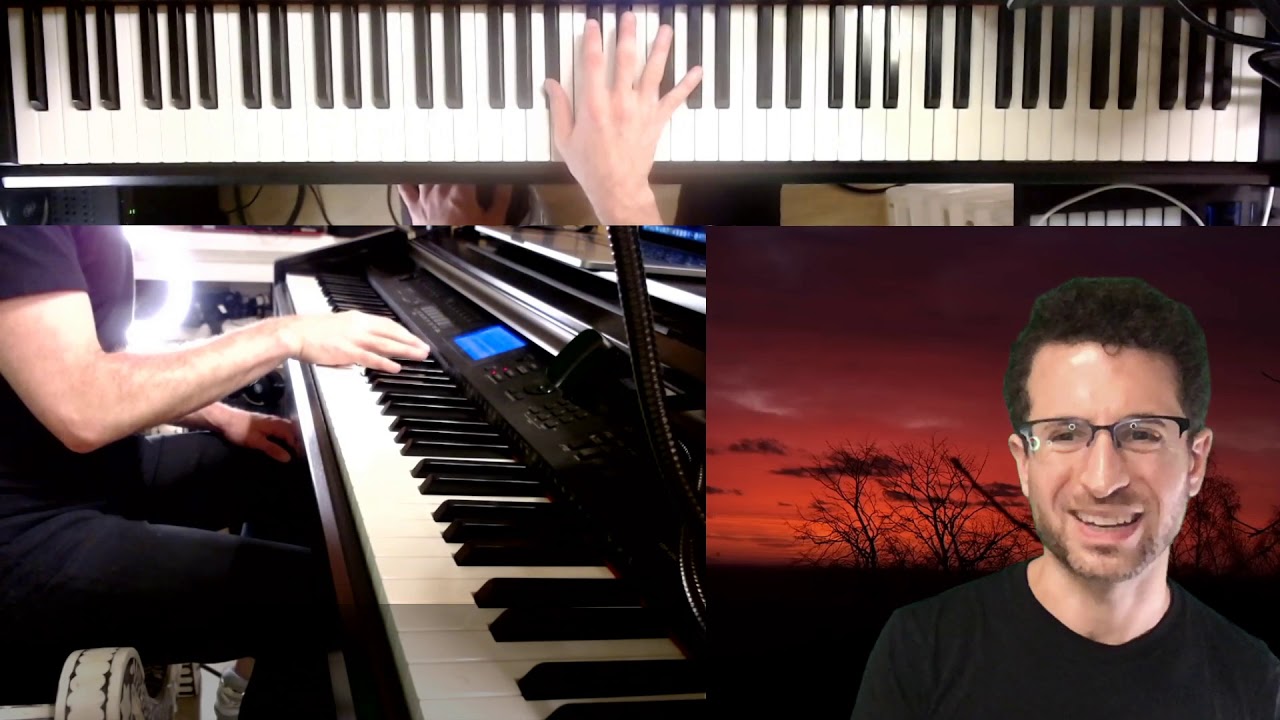 Fingering for Bb Blues Scale (piano)