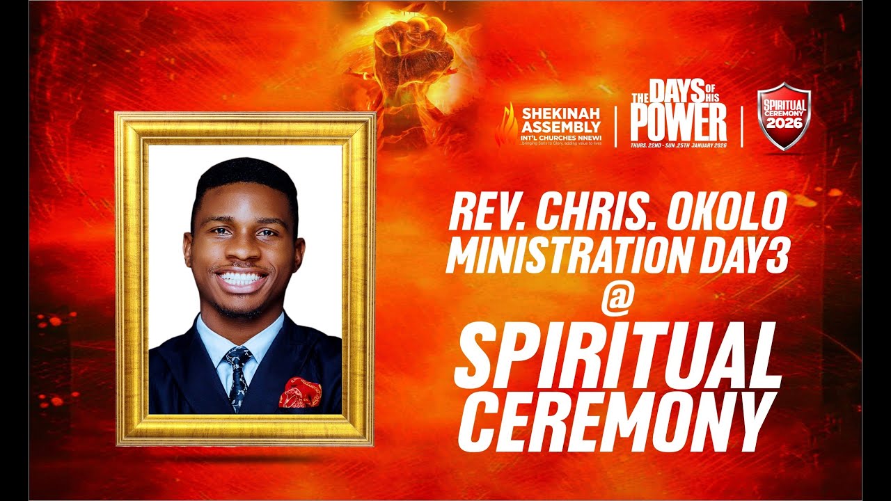 REV. CHRIS OKOLO #spirituality #ministration