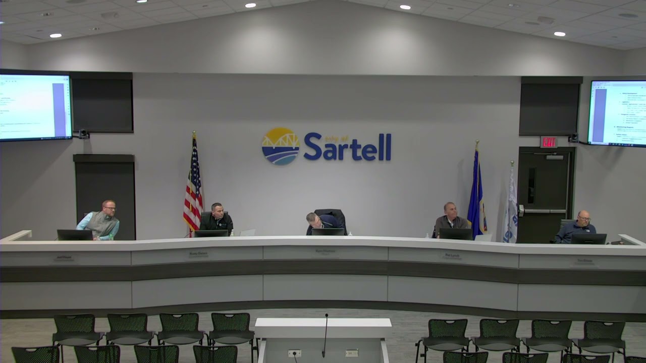 Sartell City Council Meeting January 26, 2026