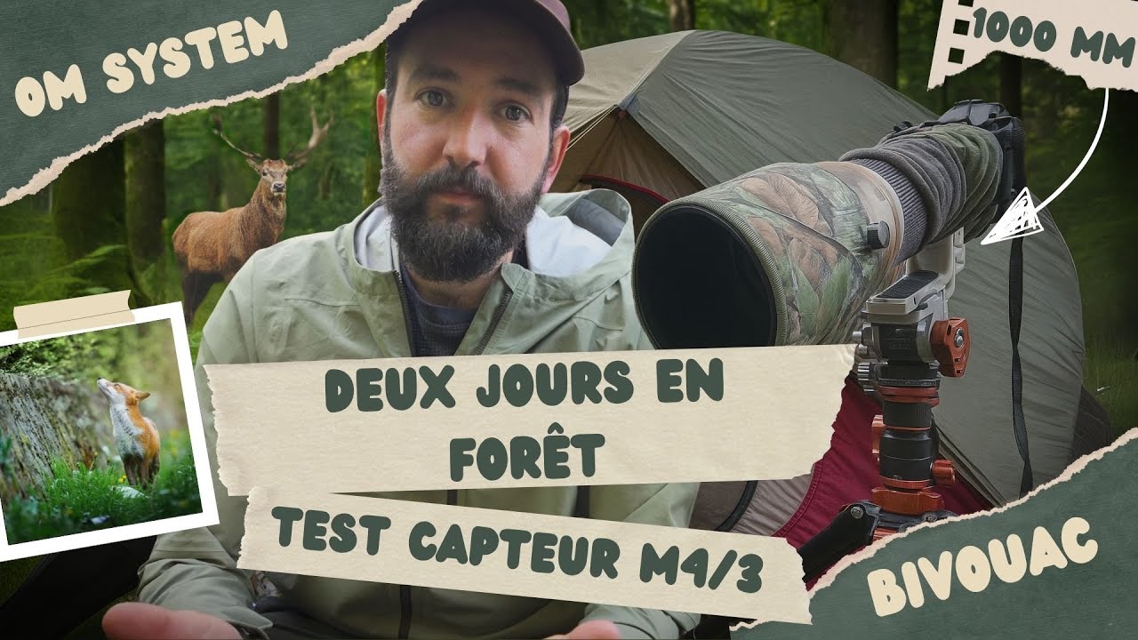 BIVOUAC PHOTO ANIMALIÈRE : J'AI TESTÉ UN NOUVEAU CAPTEUR M4/3