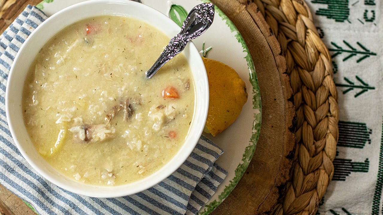 The Coziest Greek Fish Soup with Lemon (Psarosoupa)