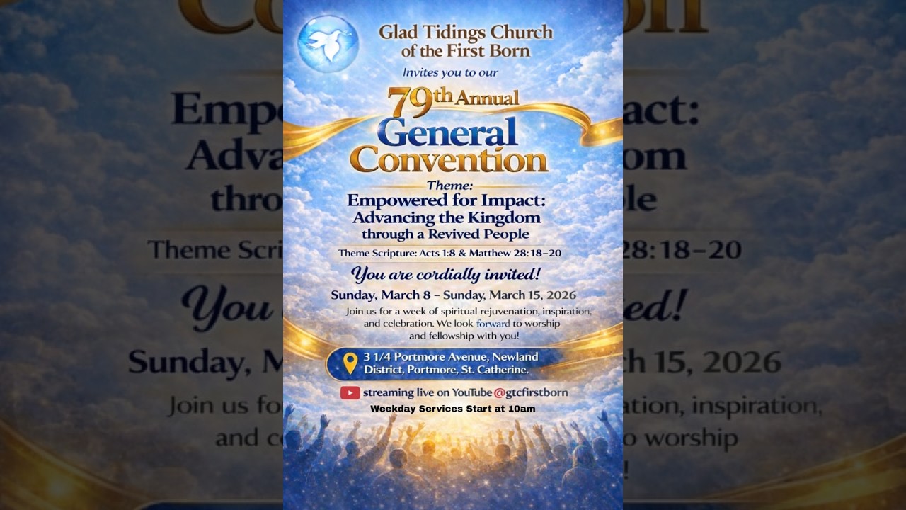 GTCFB 79th General Convention || First Sunday || Evening Session