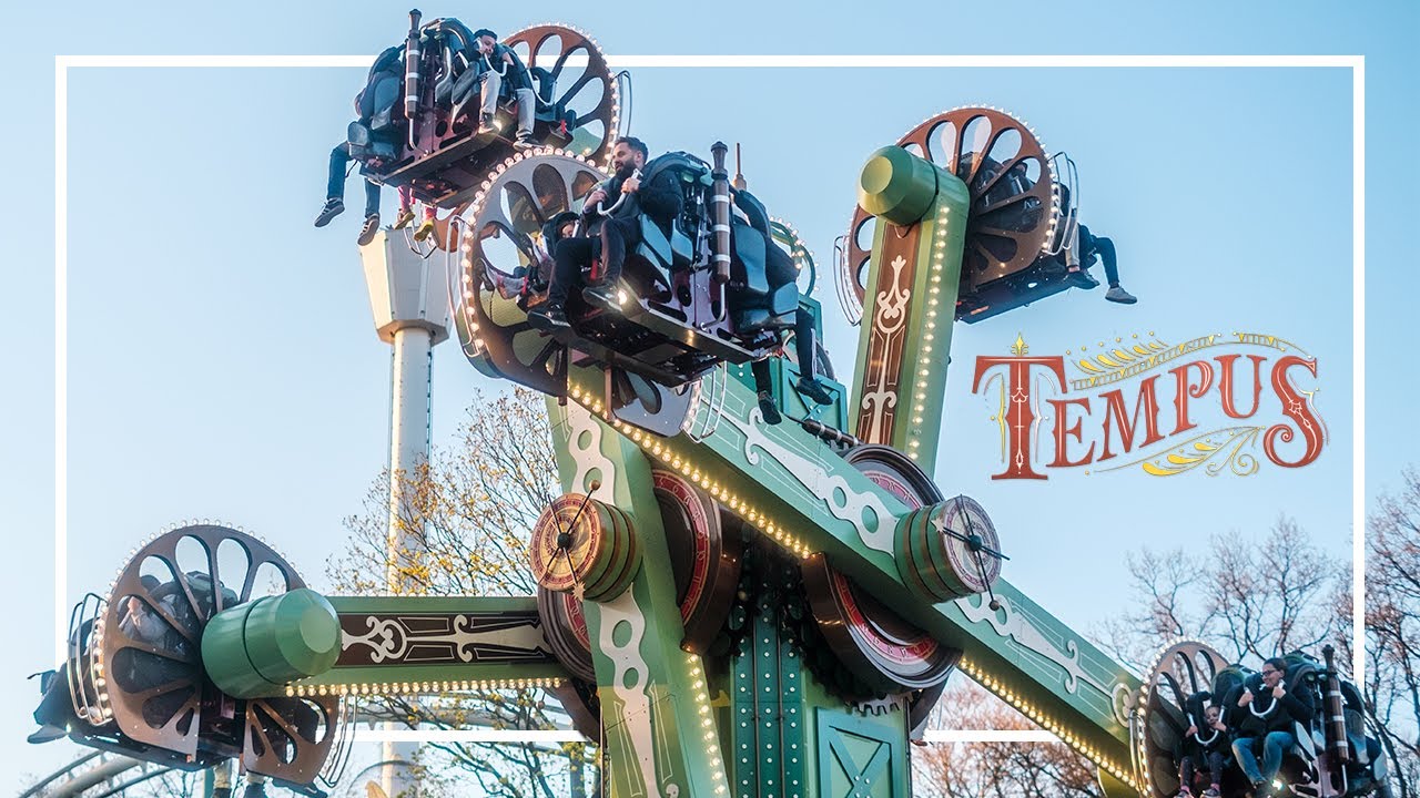 Tempus / Liseberg / Luna Park. Nyhet! New for 2022. Opening day on & off ride (Zamperla Nebulaz)