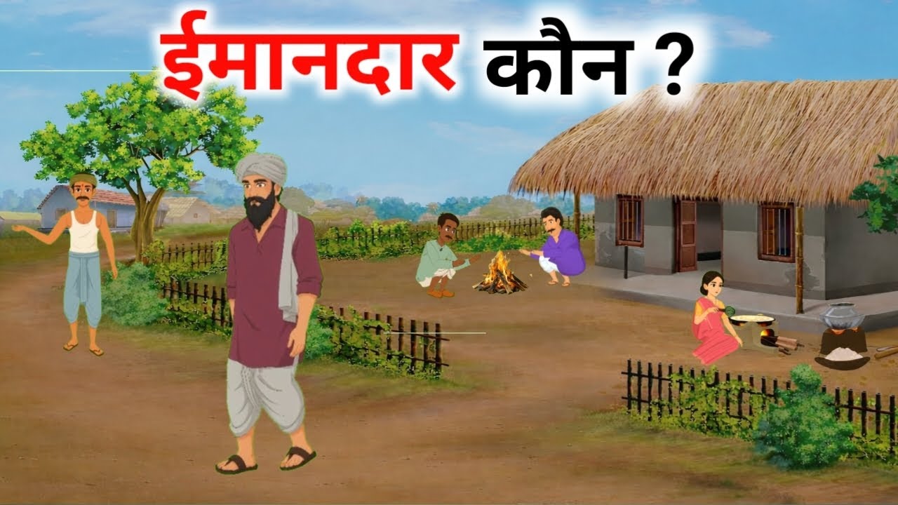 इमानदार कौन ?| Hindi Kahani//Hindi Cartoon//Morales Story//Hindi moral stories new//Hindi kahani new