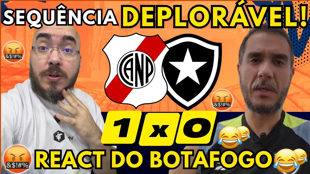 MAIS UMA DERROTA DO BOTAFOGO - NACIONAL POTOSÍ 1X0 BOTAFOGO - REACT BOTAFOGO - PRÉ LIBERTADORES 2026