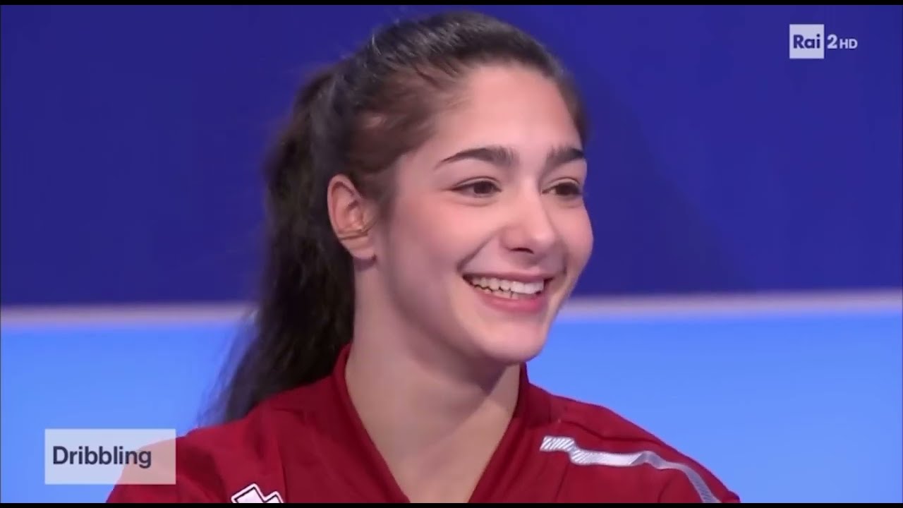 Sofia Raffaeli and Coach Caludia Mancinelli (ITA)– Dribbling Interview