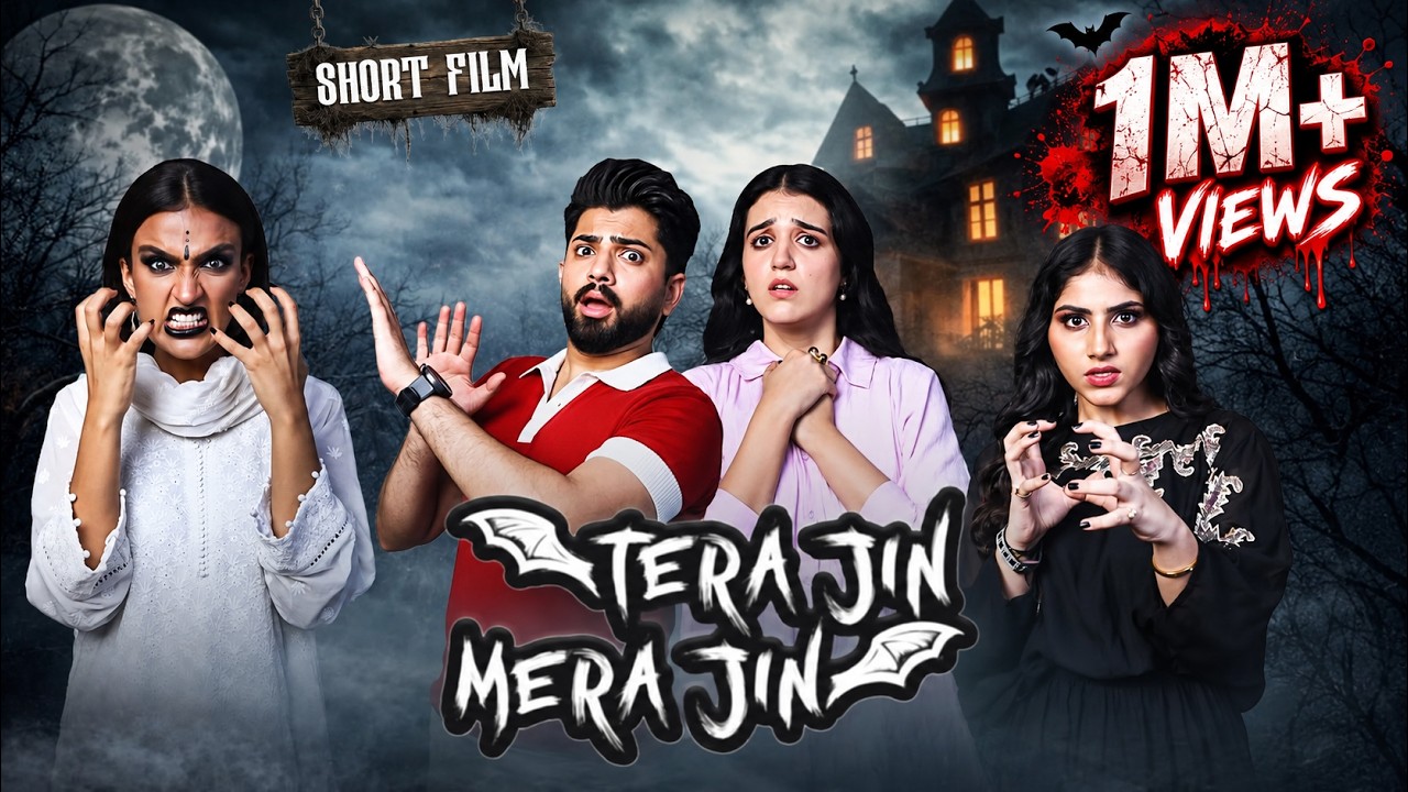 Tera Jin Mera Jin (Short Film) ft. Laraib Khalid & Zarnab Fatima | Horror Comedy | Starzflix