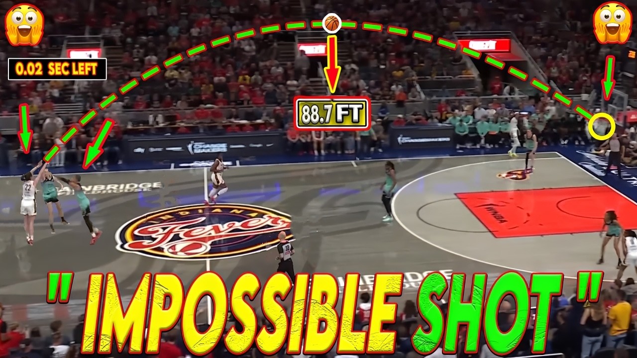 Last Seconds… Caitlin Clark Made History with an Unbelievable Shot 🤯🏀