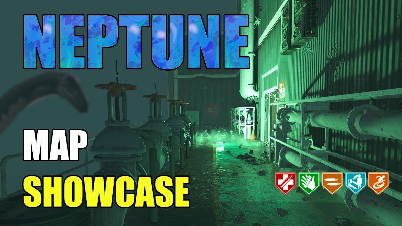 NEPTUNE ZOMBIES BLACK OPS 3 CUSTOM MAP SHOWCASE (FIRST PLAYTHROUGH)