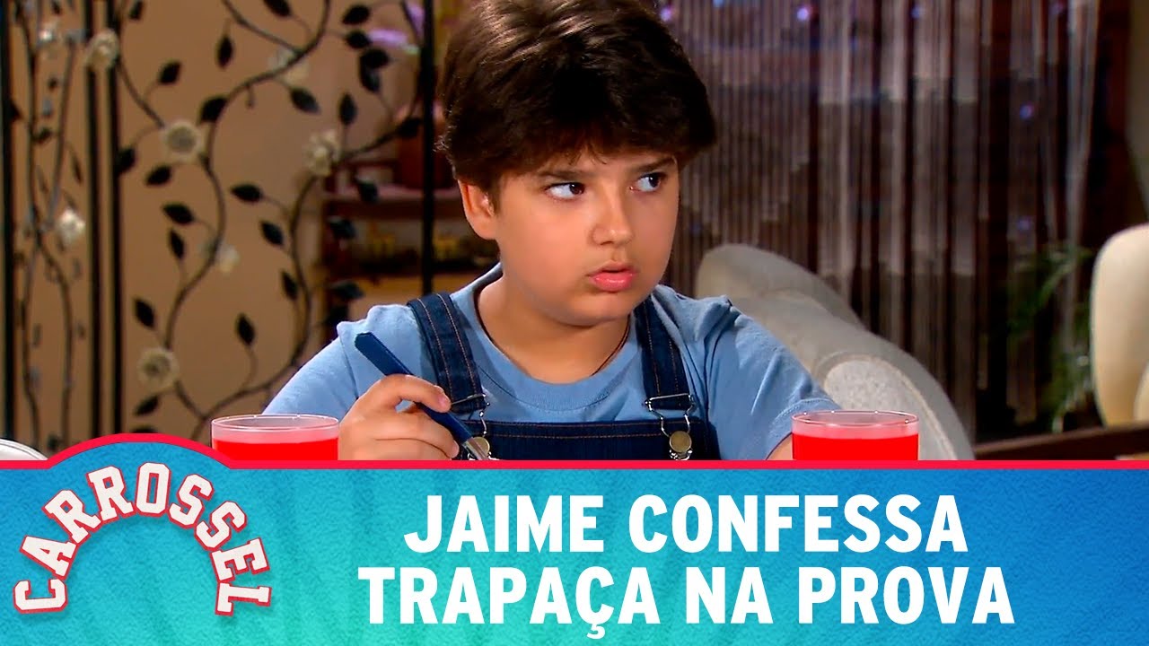Jaime confessa para professora Helena que copiou o gabarito da prova de matemática | Carrossel 2022