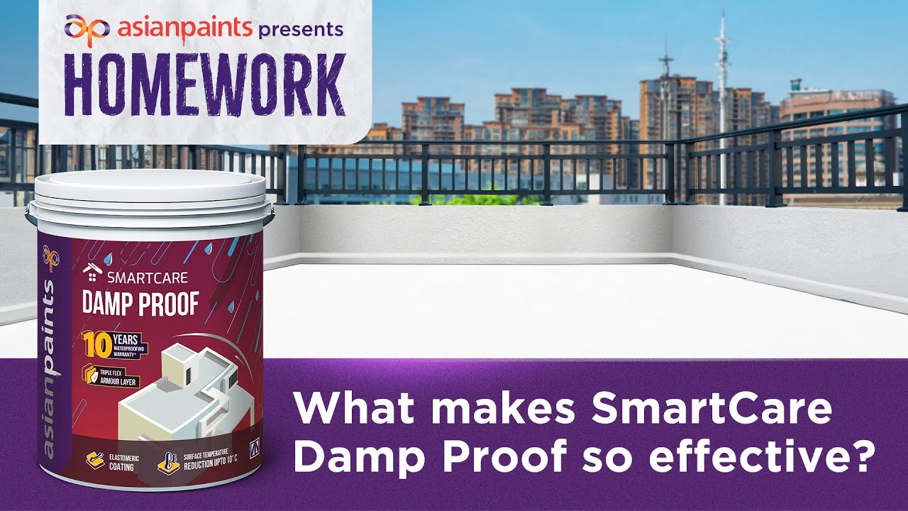 Decoding the Science Behind: SmartCare Damp Proof | Homework by Asian Paints
