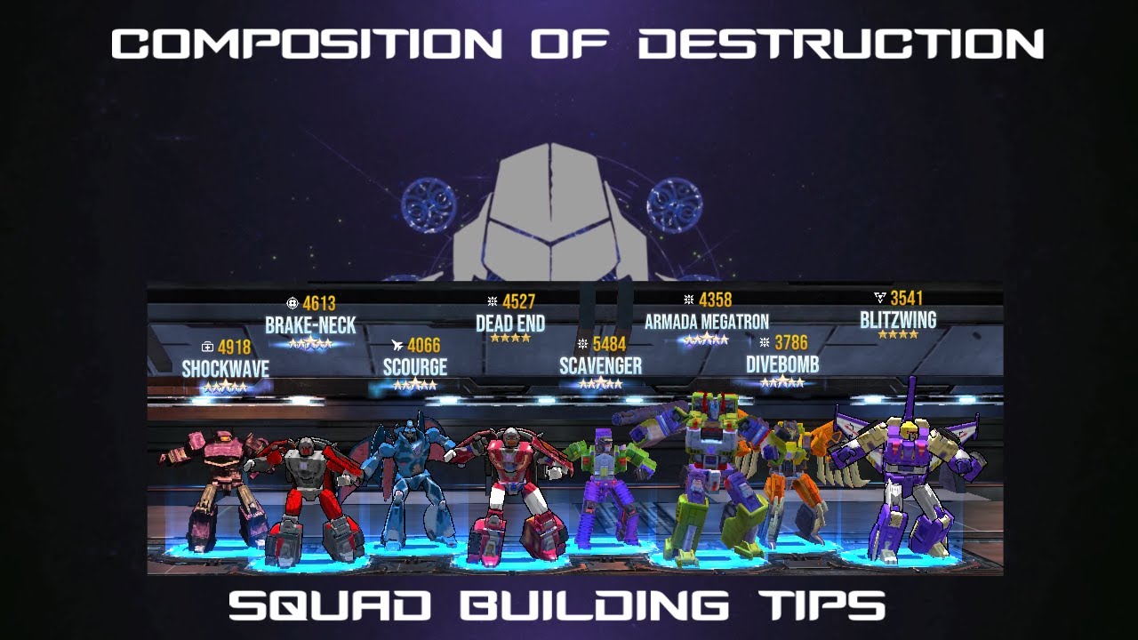 Composition of Destruction - Squad Building Tips