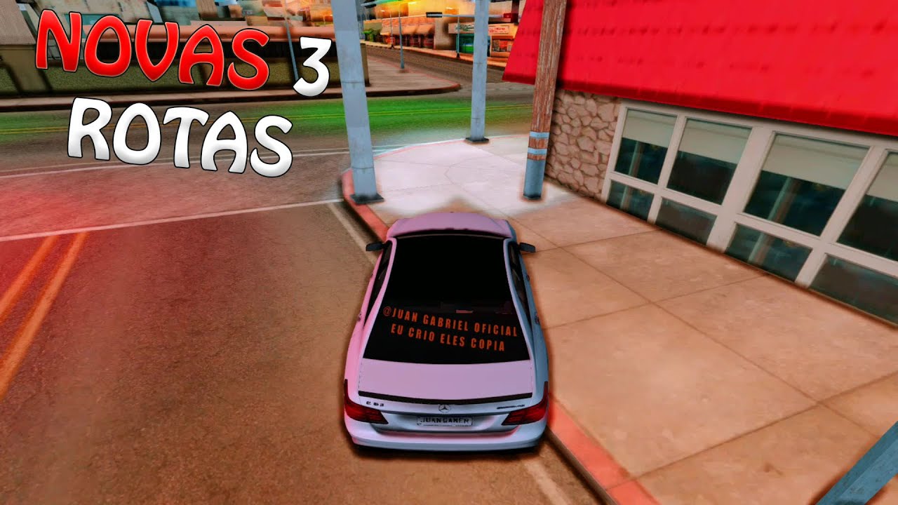 3 NOVAS ROTAS PARA DAR FUGA NO GTA SAMP