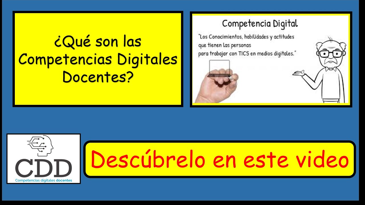 Que son las Competencias Digitales Docentes - 2020